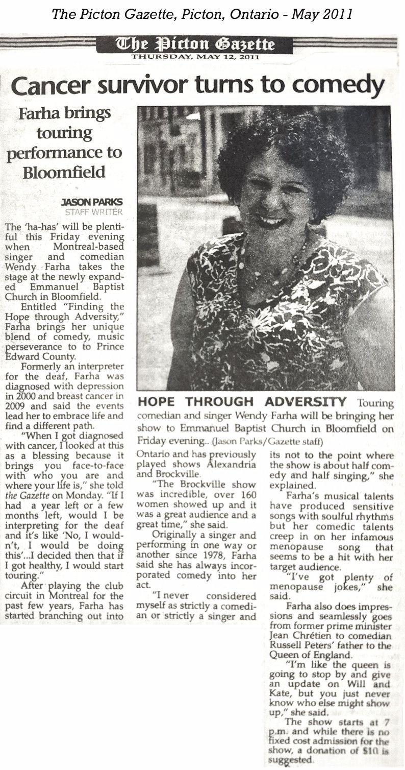 The Picton Gazette Article