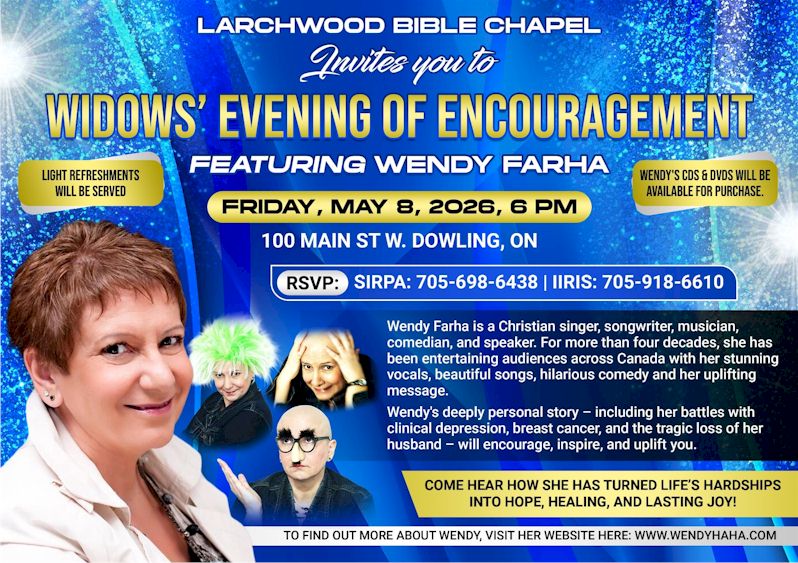 Widow's Evening of Encouragement Poster
